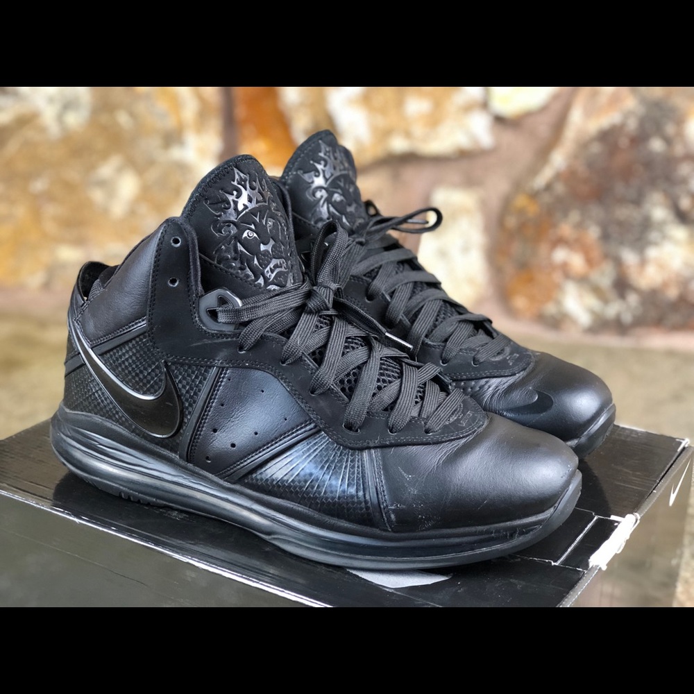 Nike Lebron 8 “Blackout” Men’s Size 14 - Picture 6 of 8